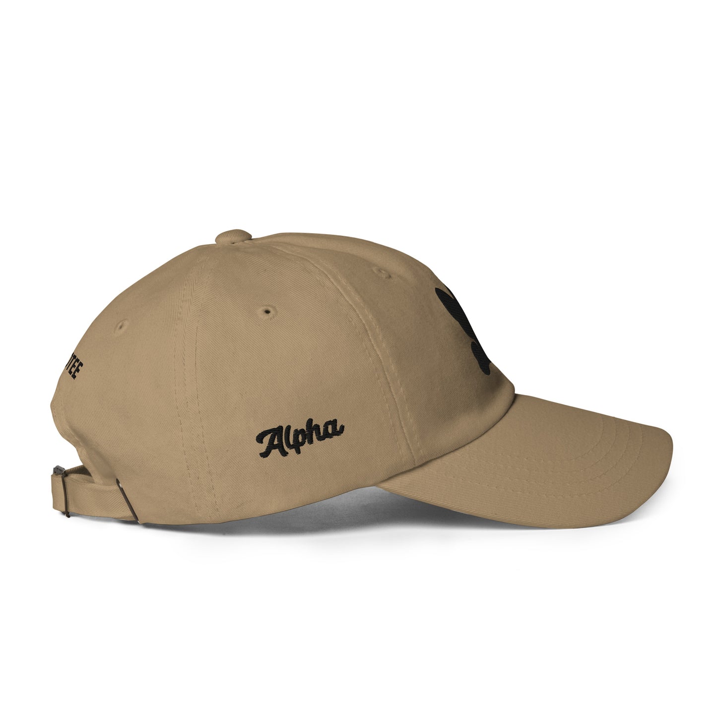 Men's Alpha Black Dad hat